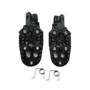 Motorcycle Modified Aluminum Alloy Foot Pedal Accessories(Black)