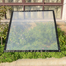 Balcony Windows Transparent Rainproof Cloth Plants Insulation Anti-Bird Thick Windshield, Specification: 1x1.8m Soft Glass