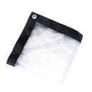 Balcony Windows Transparent Rainproof Cloth Plants Insulation Anti-Bird Thick Windshield, Specification: 1x1.8m Soft Glass