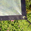 Balcony Windows Transparent Rainproof Cloth Plants Insulation Anti-Bird Thick Windshield, Specification: 1x1.8m Soft Glass