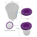 Children Plastic Pen Cup Bristles Graffiti Painting Brush Set, Specification: HB-10 + 10