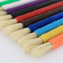 Children Plastic Pen Cup Bristles Graffiti Painting Brush Set, Specification: HB-10 + 10