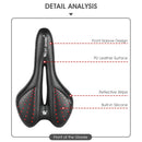 WEST BIKING YP0801086 Silicone Thickened Soft And Comfortable Bicycle Seat(Black)