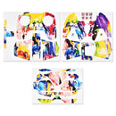 STARTRC UAV + Remote Control + Glasses Body Protective PVC Sticker For DJI FPV(Colored Graffiti)