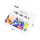 STARTRC UAV + Remote Control + Glasses Body Protective PVC Sticker For DJI FPV(Colored Graffiti)