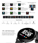 V11 Smartwatch Real-time Heart Rate Blood Pressure Monitor Multi-sport mode Breathing Light Smart Watch for Android IOS Phone(Pink Silicone)