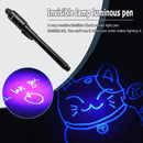 10 PCS Creative Magic UV Light Invisible Ink Pen Marker Pen(Red)