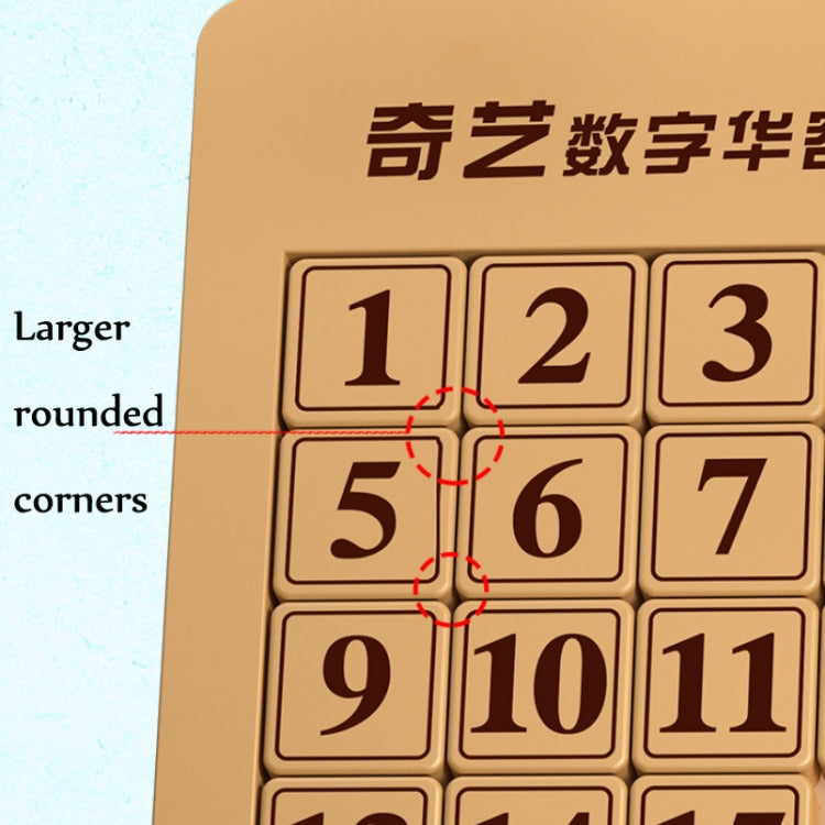 Qiyi Magic Cube Magnetic Version Number Huarong Road, Style: 4x4 QY8029