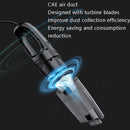 WELTRIP V11 Car Vacuum Cleaner High Suction Portable Hand-Held Vacuum Cleaner Wired Black