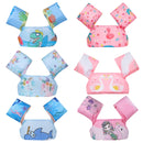 Children Swimming Foam Arm Ring Baby Swimming Equipment Floating Ring Water Sleeve Buoyancy Vest(Blue Elephant)