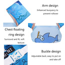 Children Swimming Foam Arm Ring Baby Swimming Equipment Floating Ring Water Sleeve Buoyancy Vest(Colorful Savory)