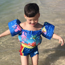 Children Swimming Foam Arm Ring Baby Swimming Equipment Floating Ring Water Sleeve Buoyancy Vest(Pink Swan)