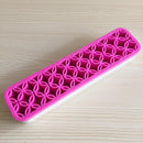 3 PCS Cosmetic Storage Box Jewelry Lipstick Silicone Storage Box(Blue)