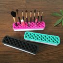 3 PCS Cosmetic Storage Box Jewelry Lipstick Silicone Storage Box(Black)