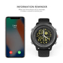 NX02 Sport Smartwatch IP67 Waterproof Support Tracker Calories Pedometer Smartwatch Stopwatch Call SMS Reminder(blue)