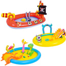 Home Large Cartoon Animal Drama Pool Water Spray Inflatable Swimming Pool Slide Pool( Dinosaur)