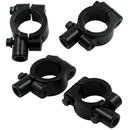 6 PCS Motorcycle Modification Accessories Handlebar Mirror Holder(M8 25mm Black)