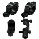 6 PCS Motorcycle Modification Accessories Handlebar Mirror Holder(M10 25mm Silver)
