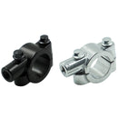 6 PCS Motorcycle Modification Accessories Handlebar Mirror Holder(M8 25mm Silver)