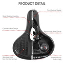 WESTBIKING Mountain Road Bike Reflective Seat Cushion Soft Comfortable Seat Equipment Accessories, Colour: Sporty