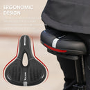 WESTBIKING Mountain Road Bike Reflective Seat Cushion Soft Comfortable Seat Equipment Accessories, Colour: Casual