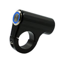Motorcycle Electric Car Modified Accessories Faucet Handlebar Aluminum Alloy Speaker Large Light Shot Lamp Switch(Blue Light Self-lock Protruding Button 5 Line)