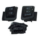 4 PCS Electric Car Scooter Motorcycle Far Near Dimming Lights With Overload Light Switch