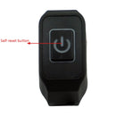 2 PCS Motorcycle Electric Car Modified Accessories Headlight Speaker Over-Car Light Spot Fire Light Multi-Function Self-Locking Switch(Red Light)