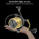DEUKIO Spinning Reel Gear Ratio 4.7:1 Reels Carp Saltwater Reel Metal Spool Spinning Wheel, Specification: SH10000