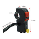 3 PCS Motorcycle Off-Road Vehicle ATV Accessories Hand Holder Headlight Flameout Start Switch