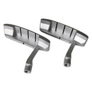 2 PCS Children Sngle-Sided Golf Putter Head Zinc Alloy Practice Putter Head(Silver)
