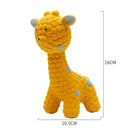 Pet Toy Dog Toy Sounding Ball Animal Shape Latex Toy, Specification: Yellow Deer