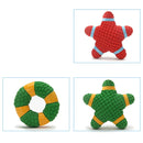 Dog Vocal Toy Latex Molar Bite Resistant Dog Bite Toy, Specification: Donut (Green)