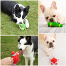 Dog Vocal Toy Latex Molar Bite Resistant Dog Bite Toy, Specification: Donut (Green)