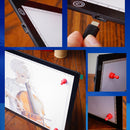 Copy Station Anime Drain Station LED Copy Board With Magnetic Suction Light Board Drawing Plate With USB Cable, Specification: A3 3 Gear Dimming (Black)