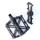 Soldier Mountain Bike Aluminum Foot Pedal Highway Bike Special Pedal Foot(Black)