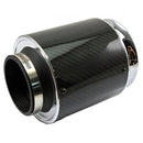 013 Car Universal Modified High Flow Carbon Fiber Mushroom Head Style Air Filter, Specification: Small 63mm Inner Diameter