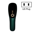V-519 Home IPL Pulse Hair Removal Apparatus Laser Lip Armpit Hair Removal Apparatus, Style: US Plug(Emerald)