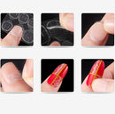 Manicure Tool Set Fingernails Word Cut Set, Specification: Transparent Full Post Large Set