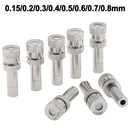 10 PCS 6mm Humidifying And Dedusting Cooling Atomizing Sprinkler Quick-Plug Fog Misting Nozzle, Model: 0.5mm