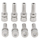 10 PCS 6mm Humidifying And Dedusting Cooling Atomizing Sprinkler Quick-Plug Fog Misting Nozzle, Model: 0.8mm