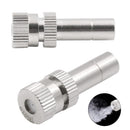 10 PCS 6mm Humidifying And Dedusting Cooling Atomizing Sprinkler Quick-Plug Fog Misting Nozzle, Model: 0.8mm