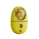 Cartoon Cute Pet Moisturizing Iinstrument Beauty Cold Spray Steaming Facial Instrument Facial Moisturizing Sprayer(White)