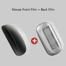 4 PCS 2 in 1 Mouse Front Film + Back Film Protection Flim Sticker Set For Apple Magic Trackpad 2