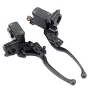 ATV Four-Wheeled Car UTV Kart Front And Rear Brakes Pump Disc Brake Handle Oil Pump Hand Brake With Assist Brake(Left)
