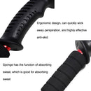 JUNGLELEOPARD 3-Section Straight Handle Aluminum Trekking Pole Multifunctional Walking Hand Crutches, Length: 66-135cm(Red)