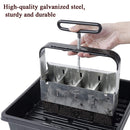 Manual Four Earth Block Makers Soil Blocker Garden Tool Seeding Tool