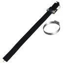 2 PCS P116 Car Electrostatic Belt Eliminator Hanging Grounding Chain Metal Rubber Static Eliminator, Specification: SUV(Black)