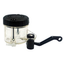 Motorcycle Modified Fittings Front Brake Oil Liquid Oil Cup Direct Pump Large Capacity Universal Oil Pot(Transparent )