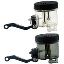 Motorcycle Modified Fittings Front Brake Oil Liquid Oil Cup Direct Pump Large Capacity Universal Oil Pot(Black )